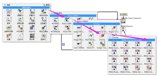 LabVIEW Vision之Overlay Rectangle覆盖矩形